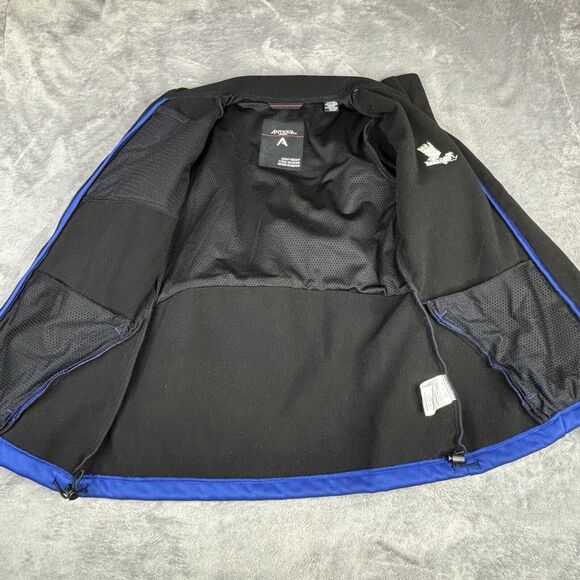 KC Royals Antigua Traverse Jacket Women S Zip Front Royal Blue Polyester Pockets - Picture 9 of 16
